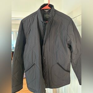 J. Crew Men's Navy Quilted Sussex Jacket